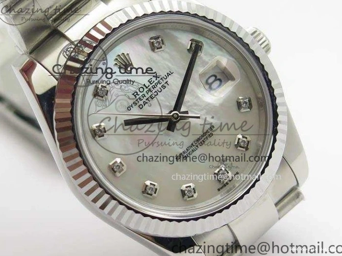 Best AAA Replica Sites A 3582 SS Noob Diam Best DateJust MOP HighQuality Dial 41mm Edition 1:1 Bezel 126334 On Bracelet Oyster Fluted 1217